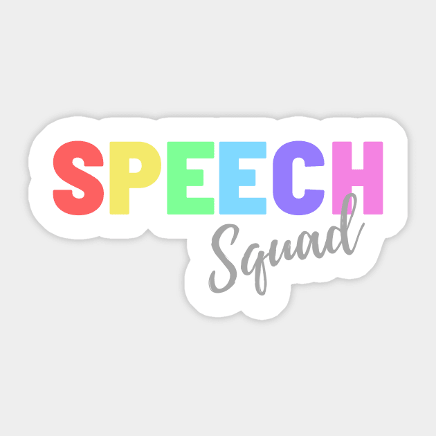 Speech Squad Sticker by 30.Dec